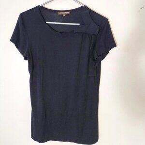 Solid black Adrienne Vittadini top - size small